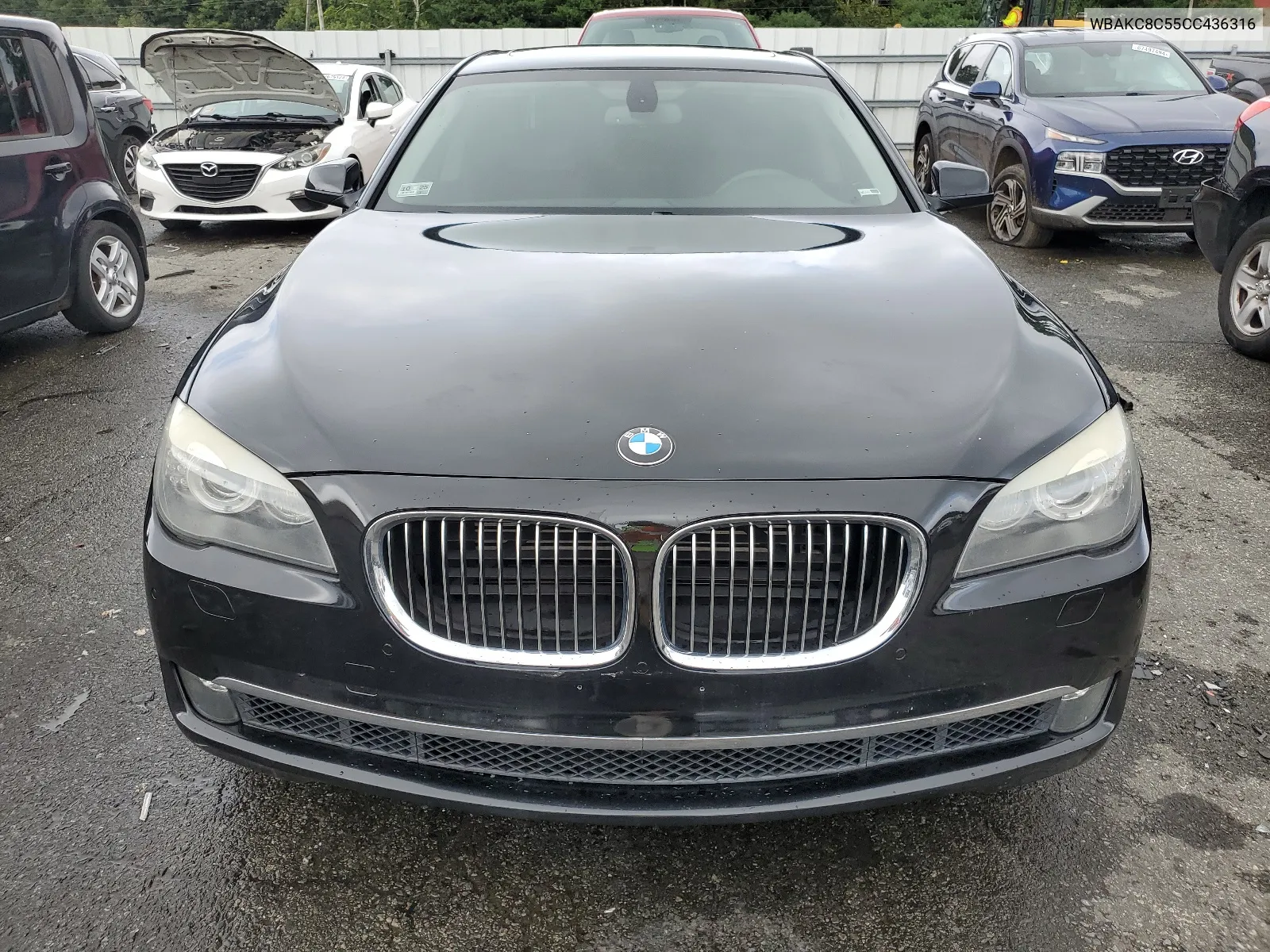 WBAKC8C55CC436316 2012 BMW 750 Lxi