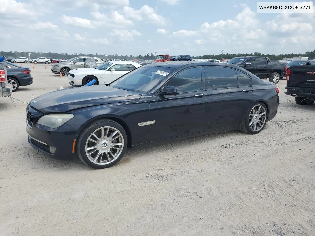 2012 BMW 750 Li VIN: WBAKB8C5XCC963271 Lot: 67798524