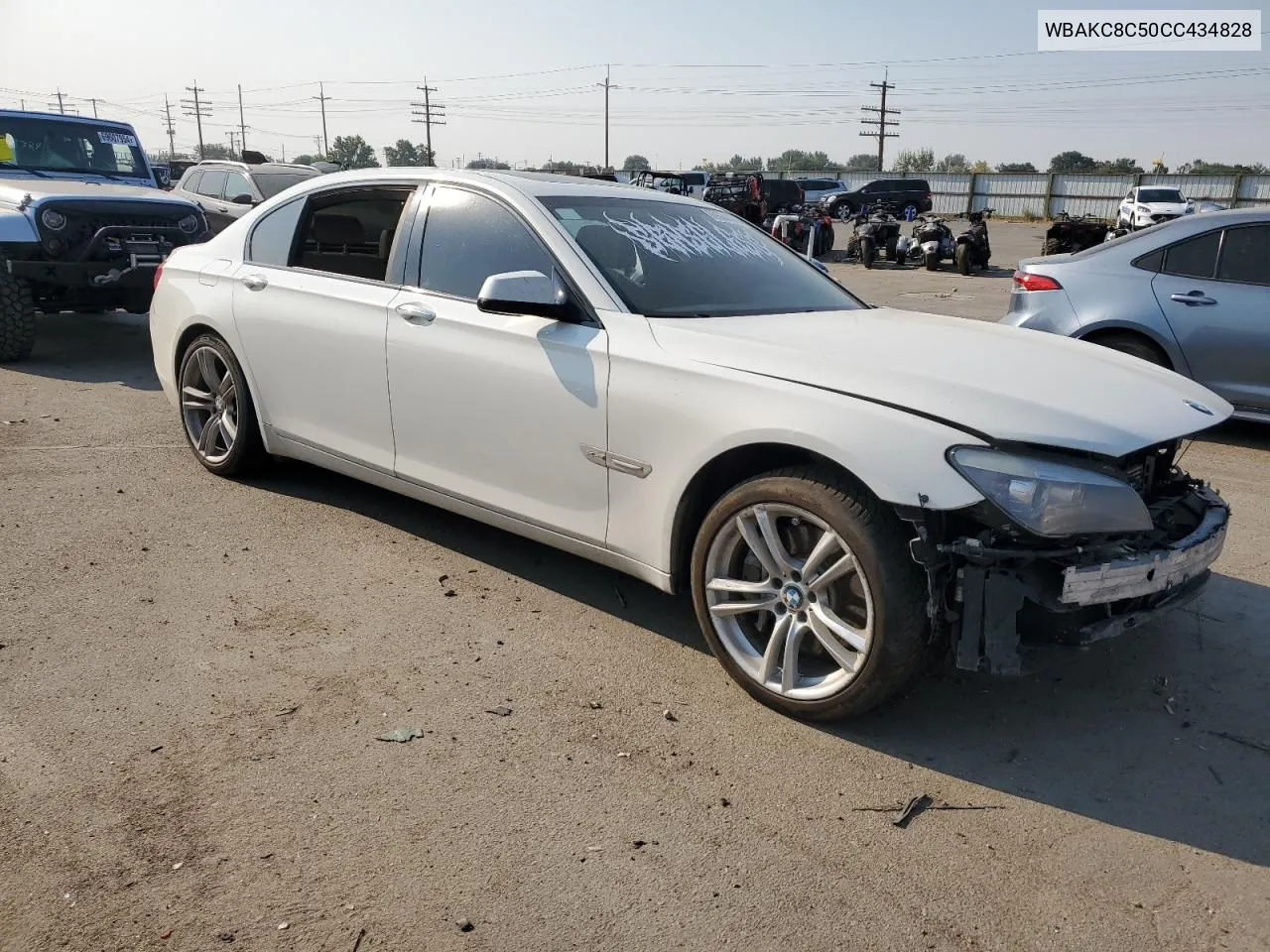 2012 BMW 750 Lxi VIN: WBAKC8C50CC434828 Lot: 69664424