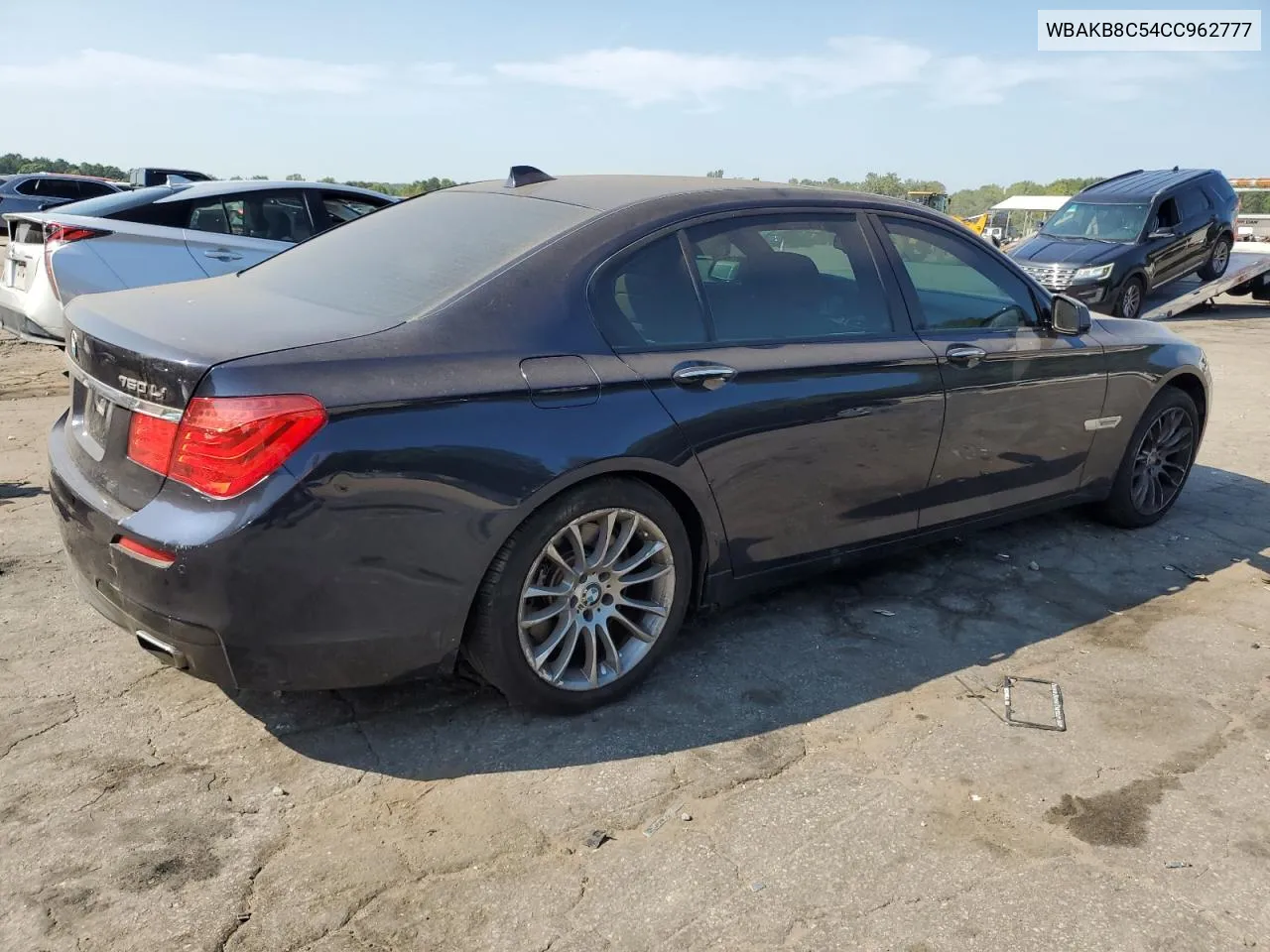 2012 BMW 750 Li VIN: WBAKB8C54CC962777 Lot: 69817654