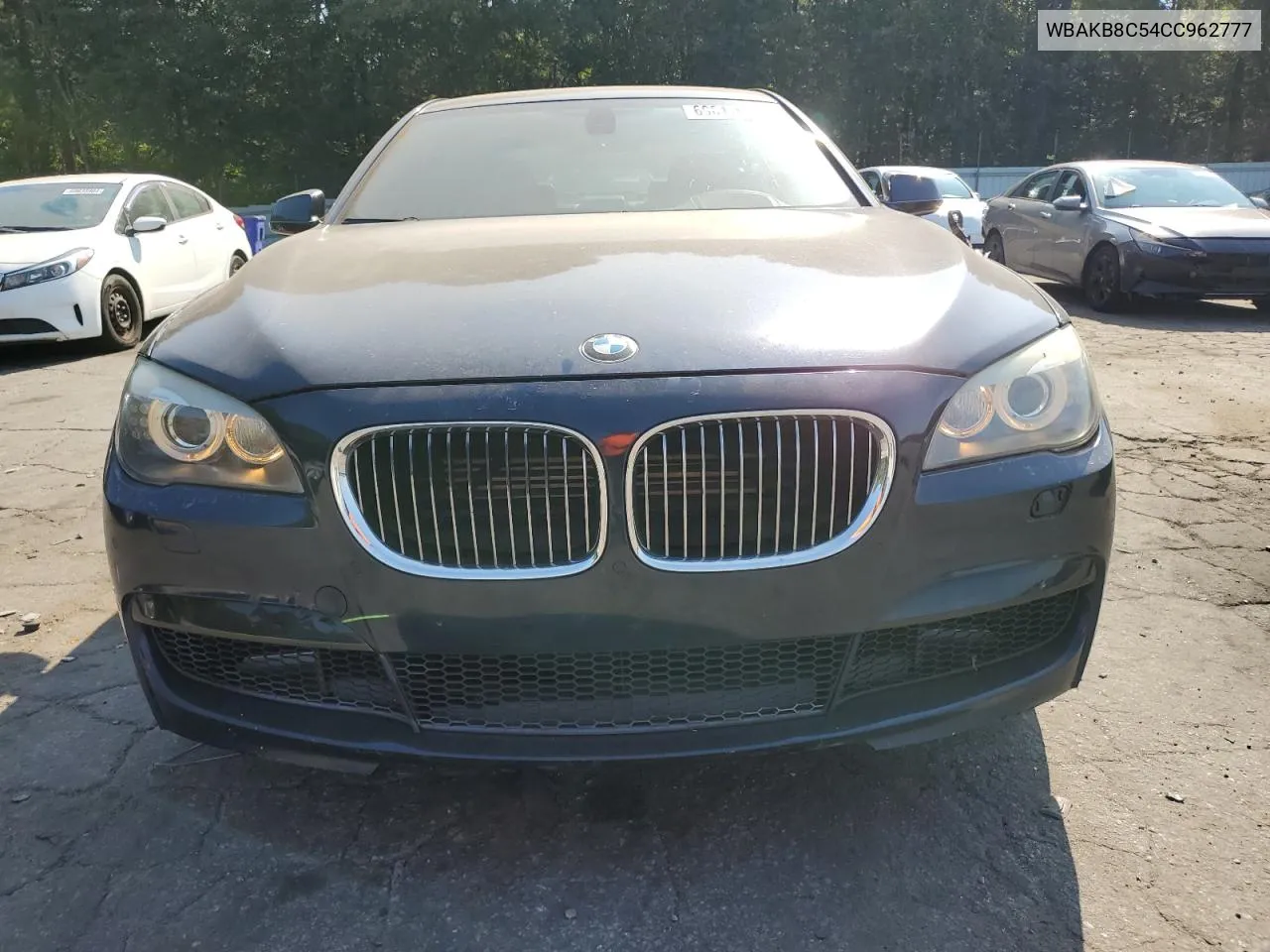 2012 BMW 750 Li VIN: WBAKB8C54CC962777 Lot: 69817654