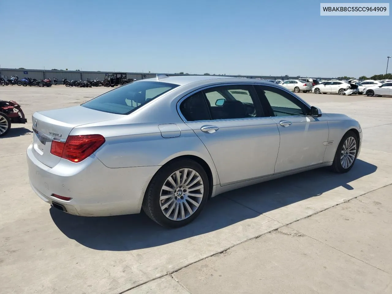 2012 BMW 750 Li VIN: WBAKB8C55CC964909 Lot: 70326954