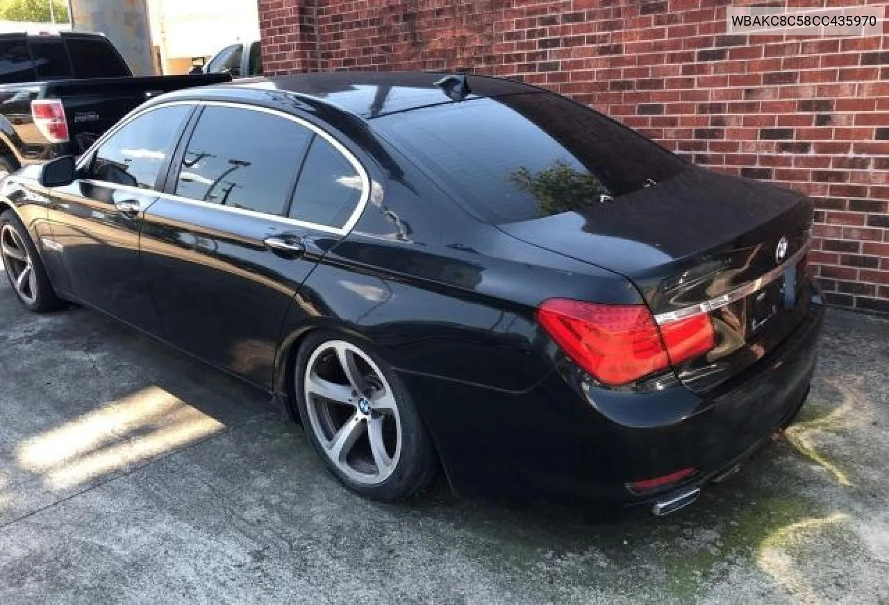 WBAKC8C58CC435970 2012 BMW 750 Lxi