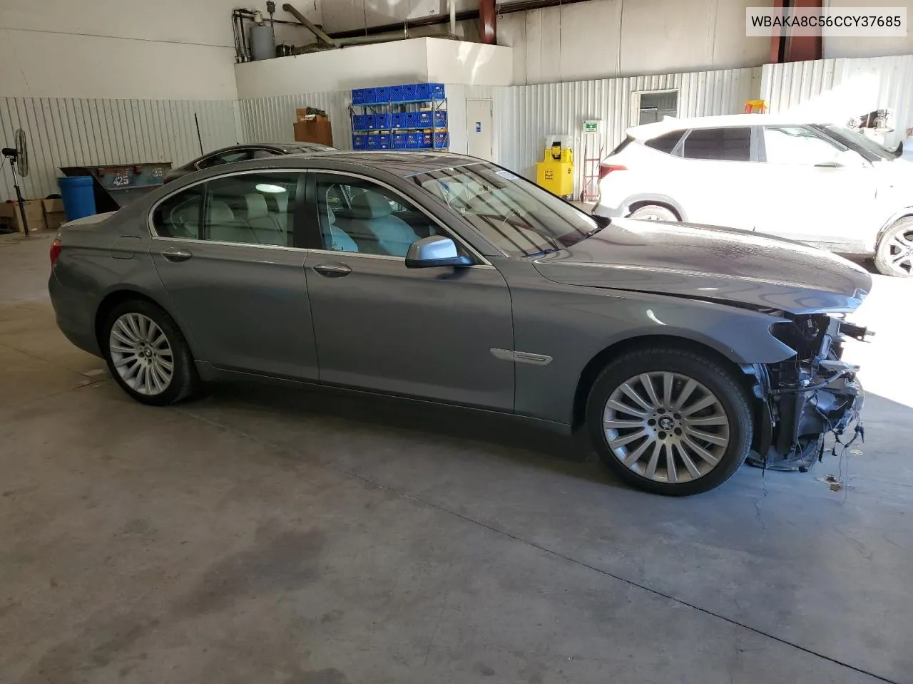 2012 BMW 750 I VIN: WBAKA8C56CCY37685 Lot: 71722584