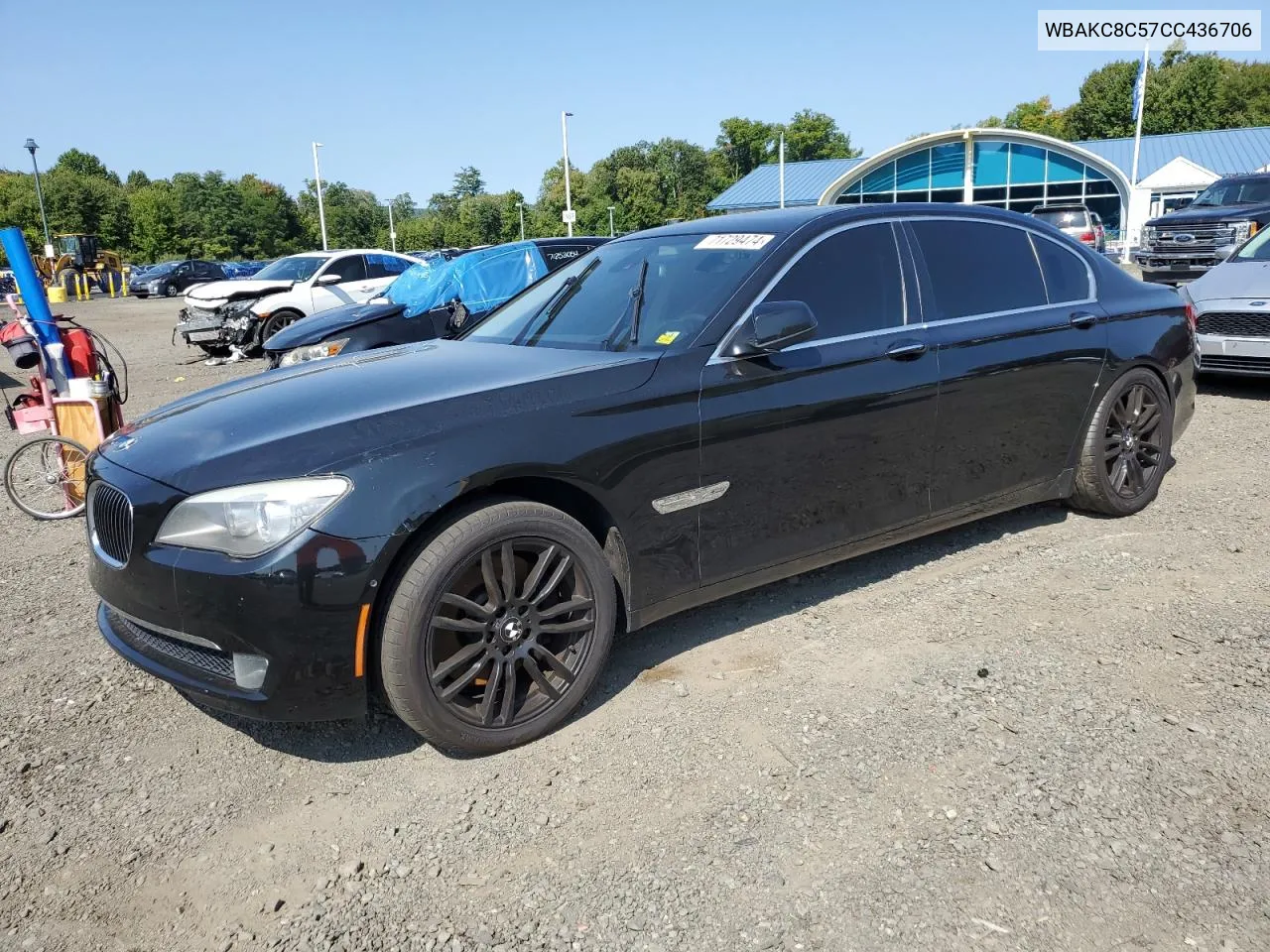 2012 BMW 750 Lxi VIN: WBAKC8C57CC436706 Lot: 71729474