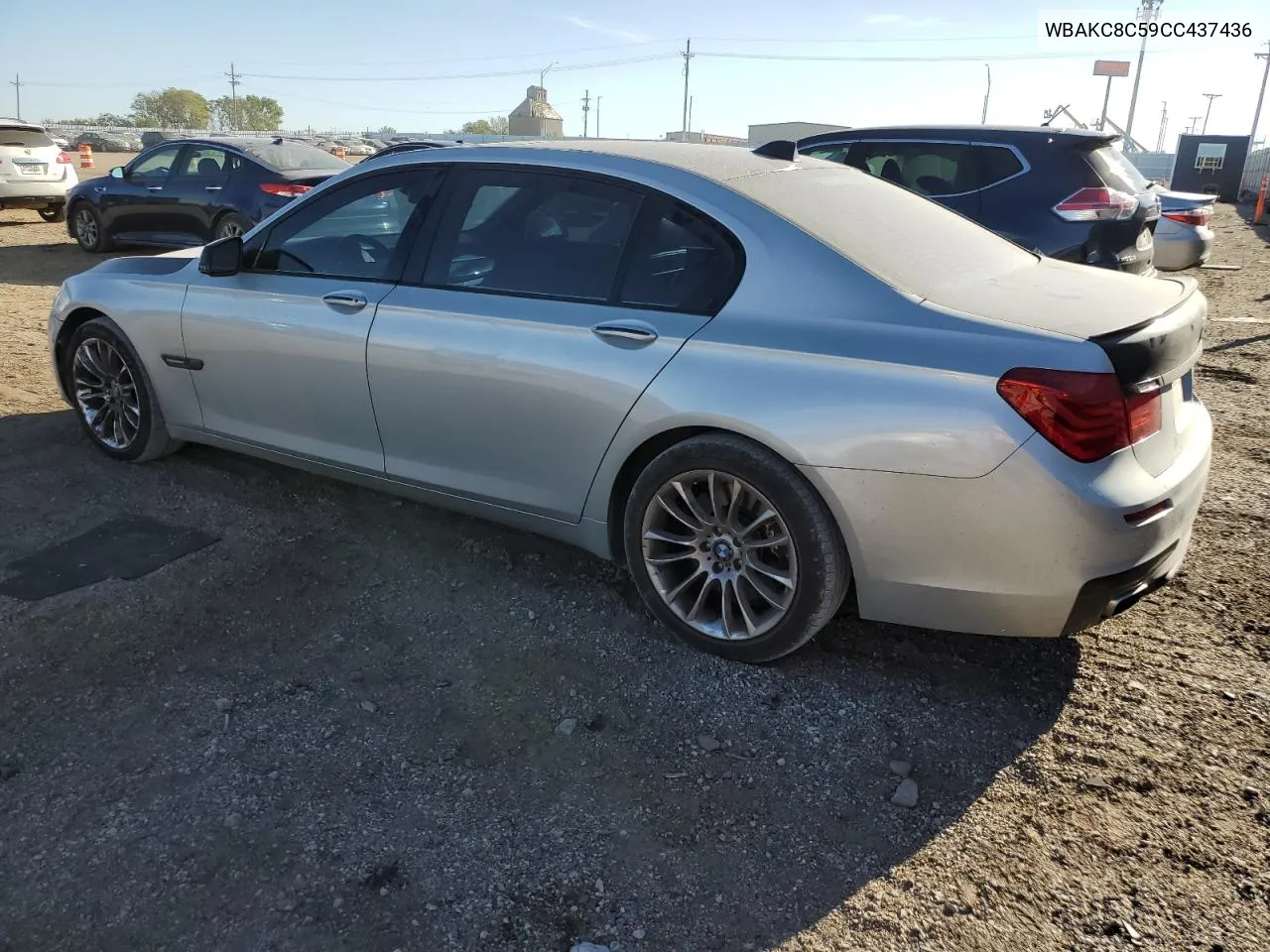 2012 BMW 750 Lxi VIN: WBAKC8C59CC437436 Lot: 72080024