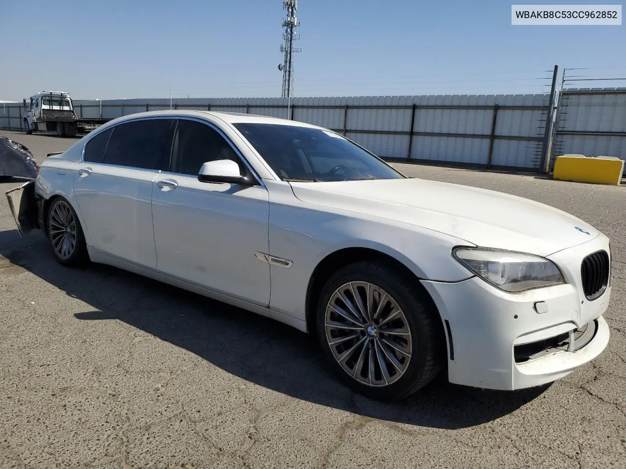 2012 BMW 750 Li VIN: WBAKB8C53CC962852 Lot: 73174354