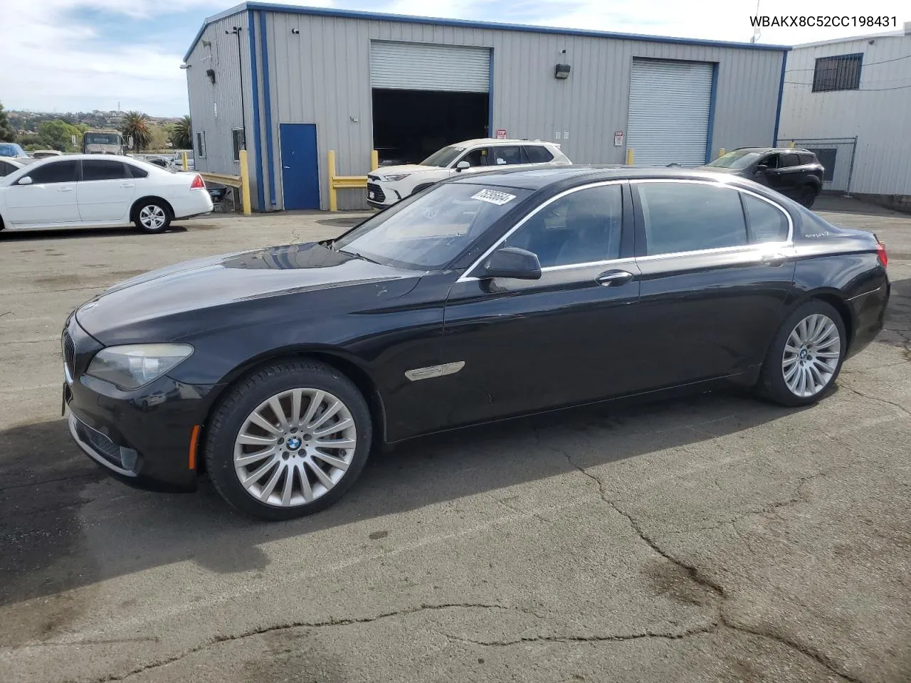 2012 BMW 750 Li VIN: WBAKX8C52CC198431 Lot: 75295664