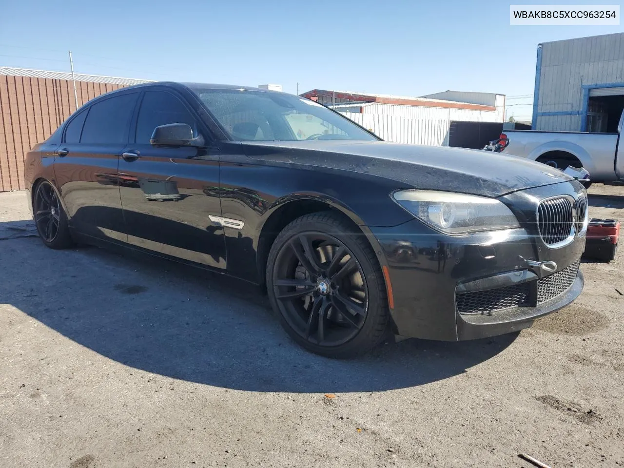 2012 BMW 750 Li VIN: WBAKB8C5XCC963254 Lot: 75324294