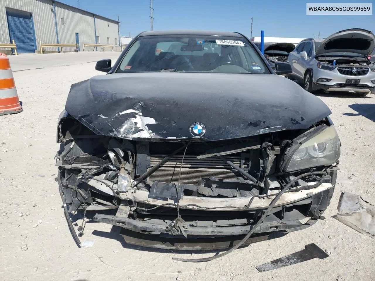 2012 BMW 750 I VIN: WBAKA8C55CDS99569 Lot: 76066594