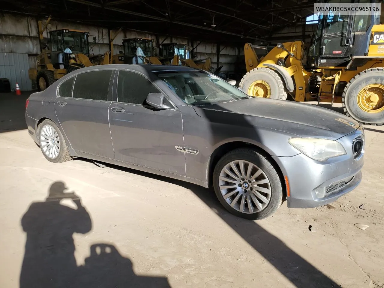 2012 BMW 750 Li VIN: WBAKB8C5XCC965196 Lot: 77570904