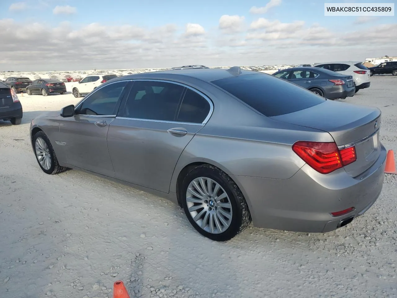 2012 BMW 750 Lxi VIN: WBAKC8C51CC435809 Lot: 77571084