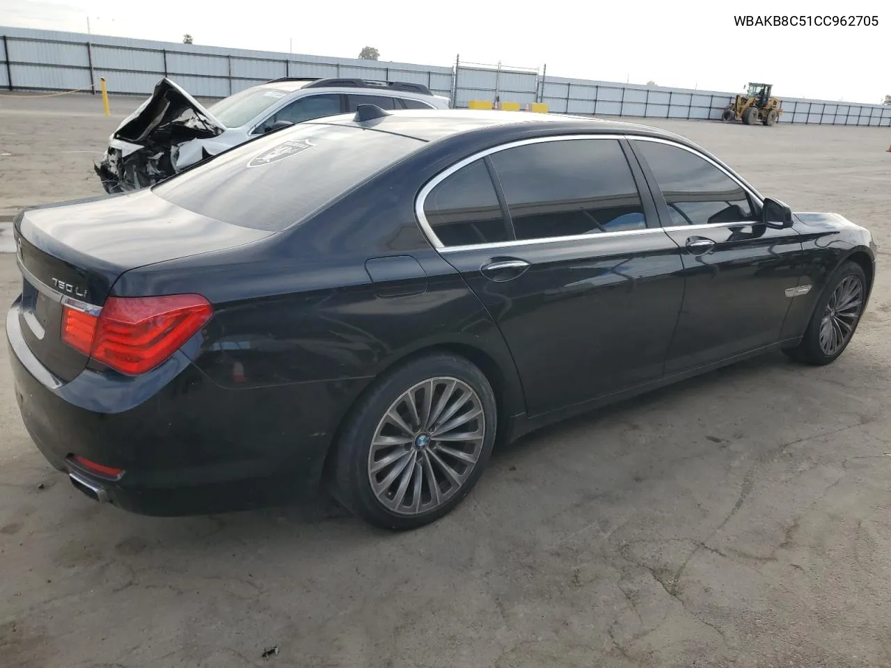 2012 BMW 750 Li VIN: WBAKB8C51CC962705 Lot: 77704744