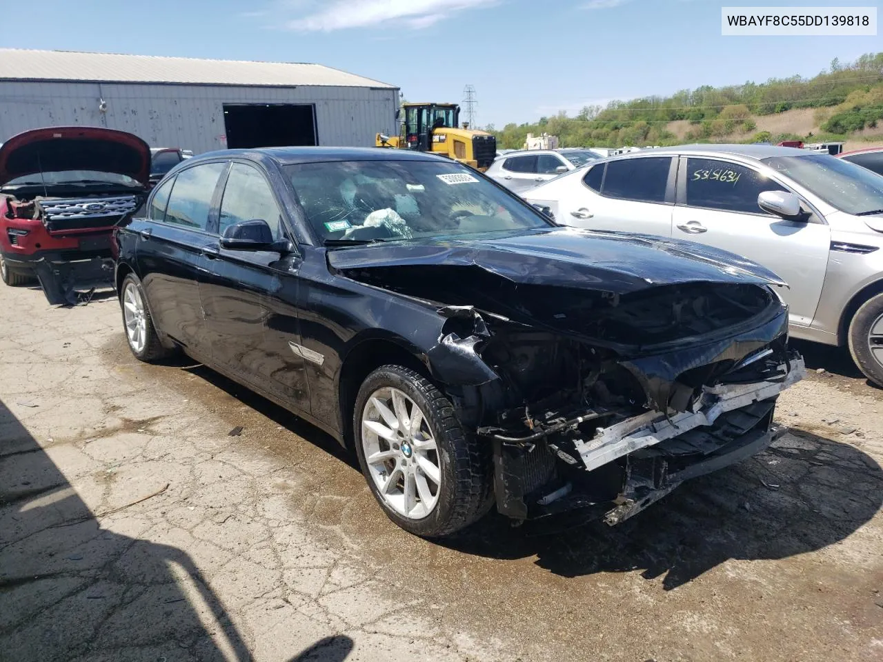 2013 BMW 750 Lxi VIN: WBAYF8C55DD139818 Lot: 53083924