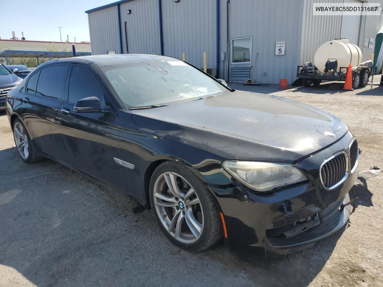 2013 BMW 750 Li VIN: WBAYE8C55DD131687 Lot: 59375584