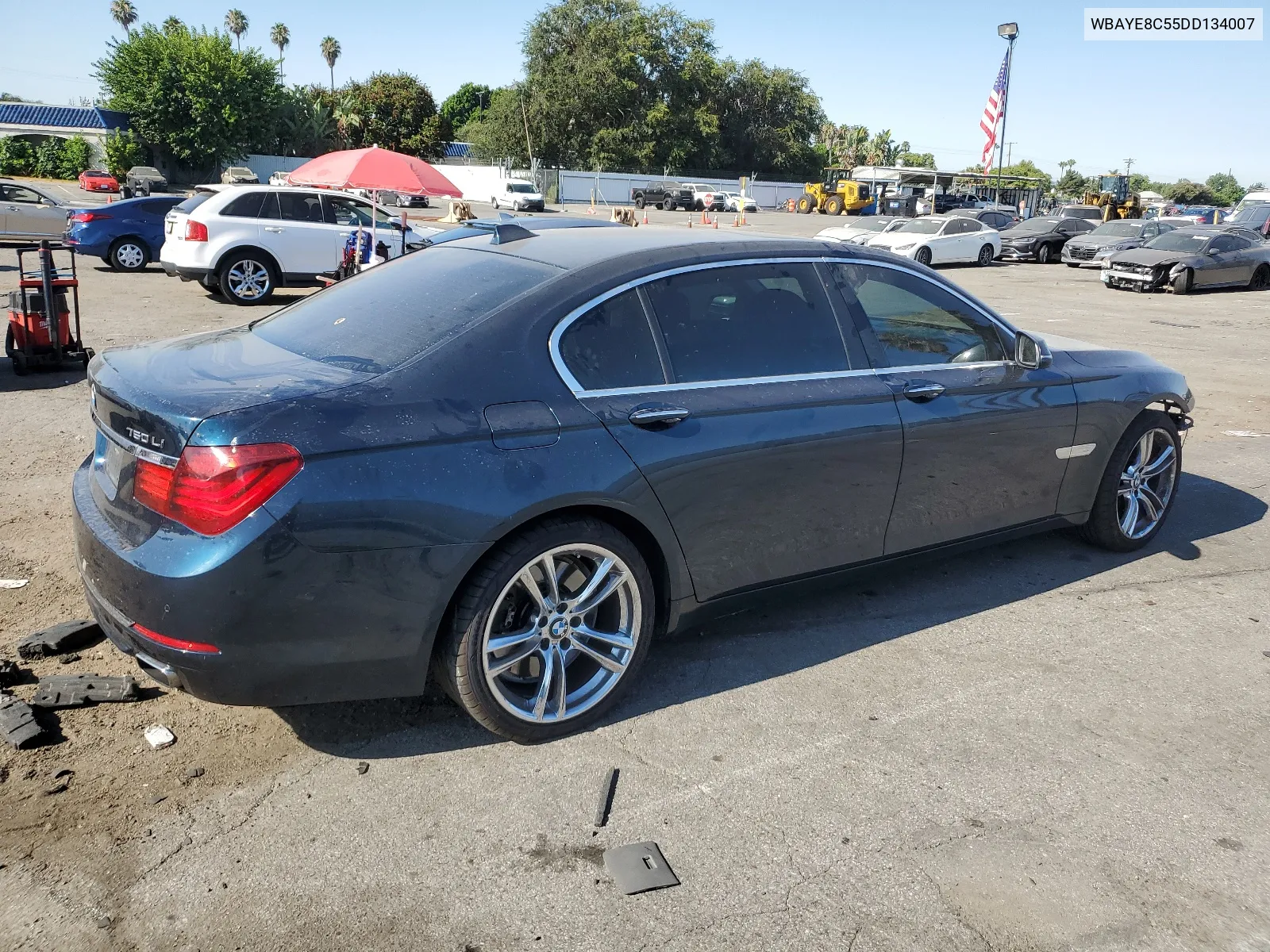 WBAYE8C55DD134007 2013 BMW 750 Li