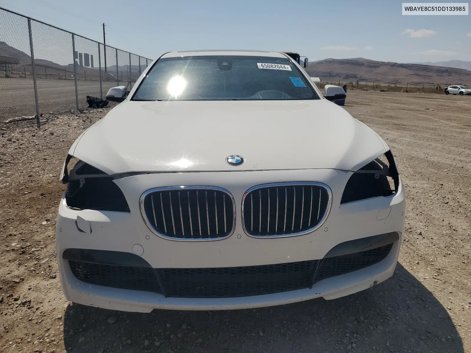 2013 BMW 750 Li VIN: WBAYE8C51DD133985 Lot: 65082044