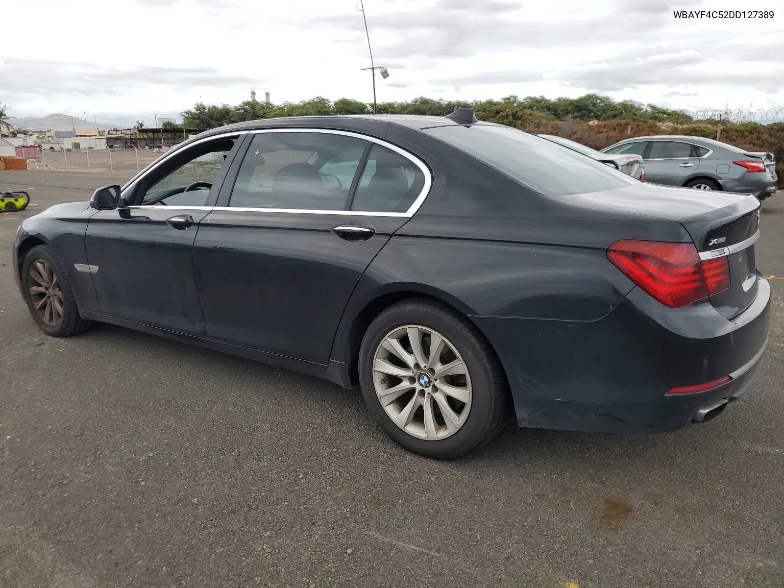 2013 BMW 740 Lxi VIN: WBAYF4C52DD127389 Lot: 65292274