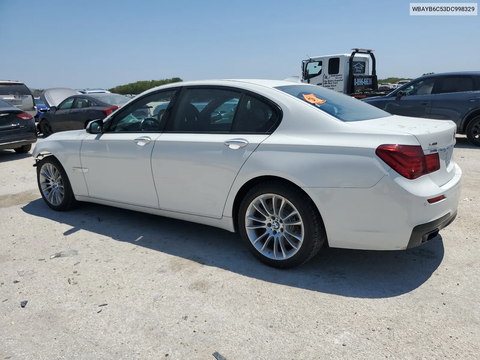 2013 BMW 750 Xi VIN: WBAYB6C53DC998329 Lot: 68547564