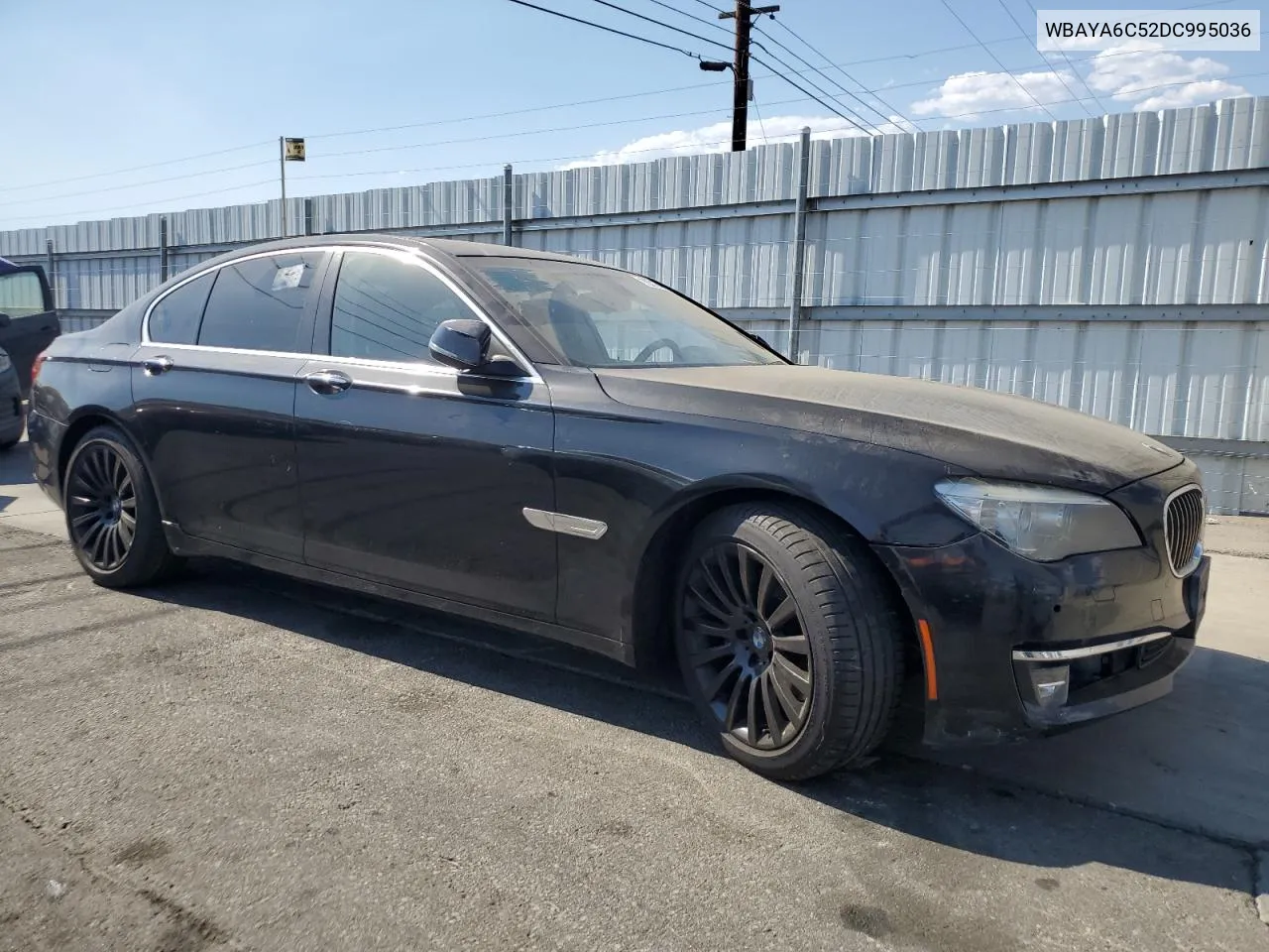 2013 BMW 740 I VIN: WBAYA6C52DC995036 Lot: 70317414