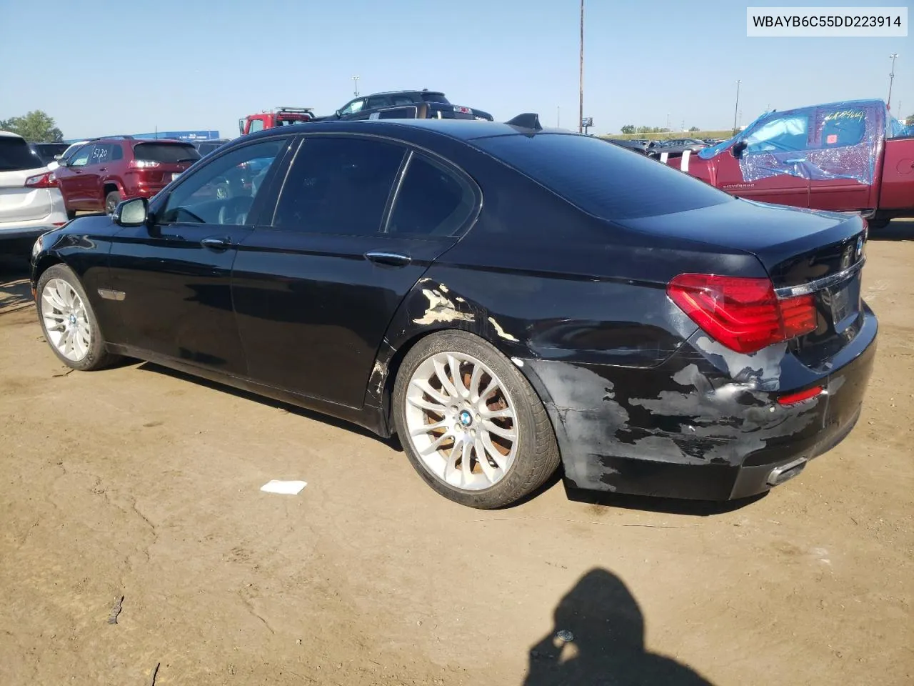 2013 BMW 750 Xi VIN: WBAYB6C55DD223914 Lot: 70405604