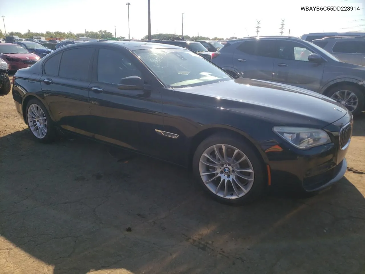 2013 BMW 750 Xi VIN: WBAYB6C55DD223914 Lot: 70405604