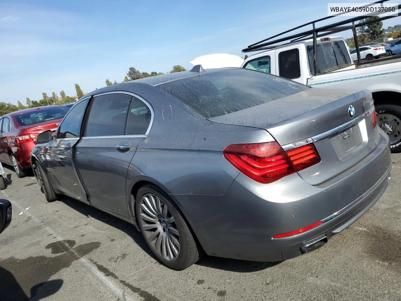 2013 BMW 740 Li VIN: WBAYE4C59DD137050 Lot: 71686644