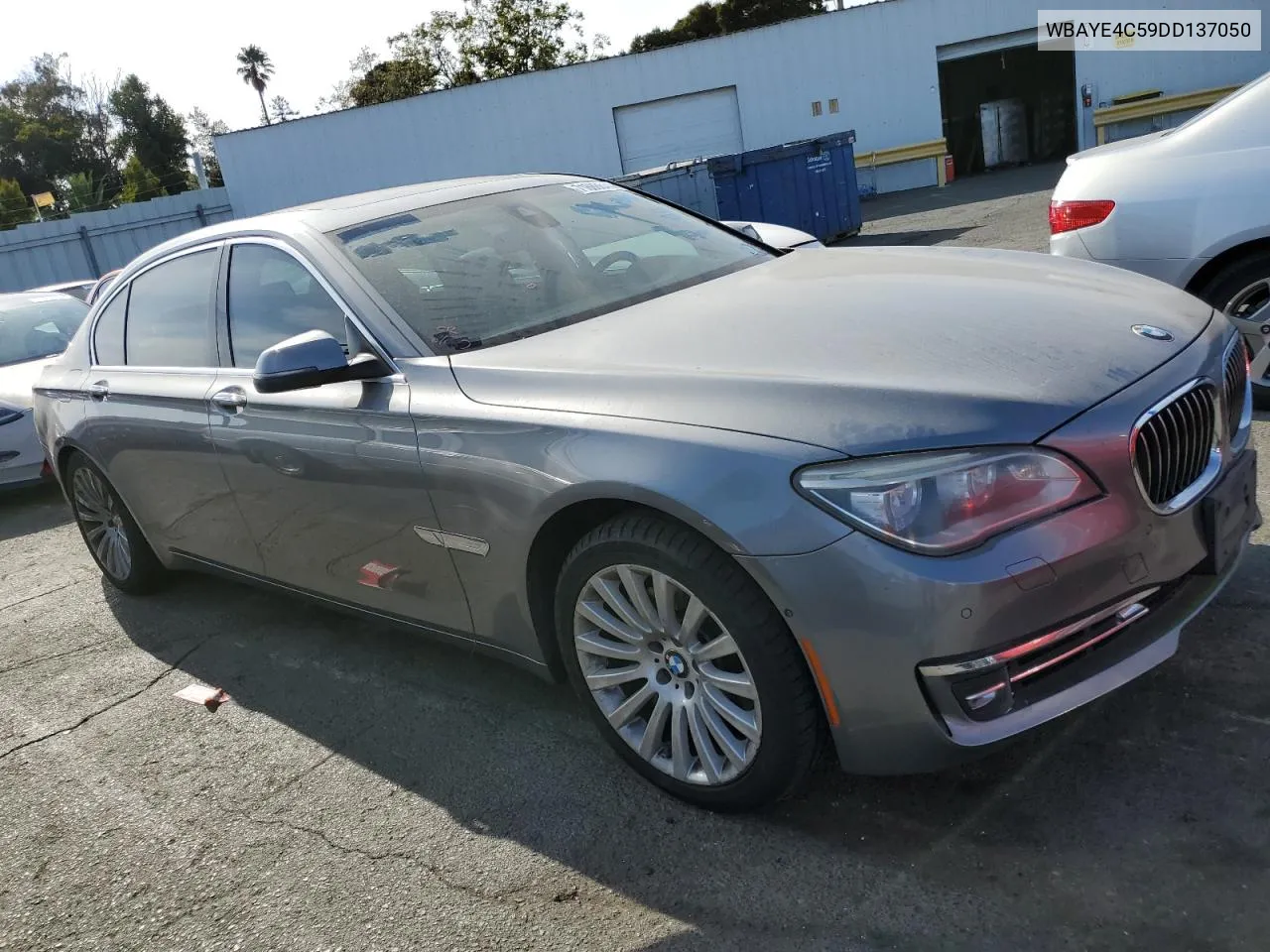 2013 BMW 740 Li VIN: WBAYE4C59DD137050 Lot: 71686644