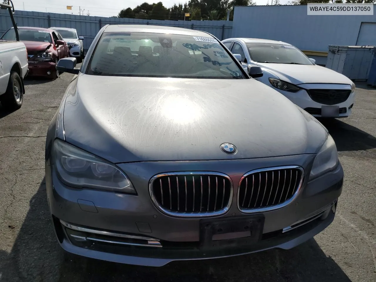 2013 BMW 740 Li VIN: WBAYE4C59DD137050 Lot: 71686644