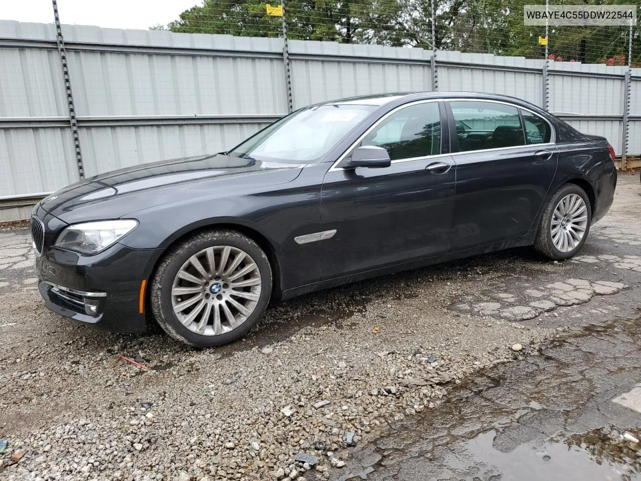 2013 BMW 740 Li VIN: WBAYE4C55DDW22544 Lot: 73326844