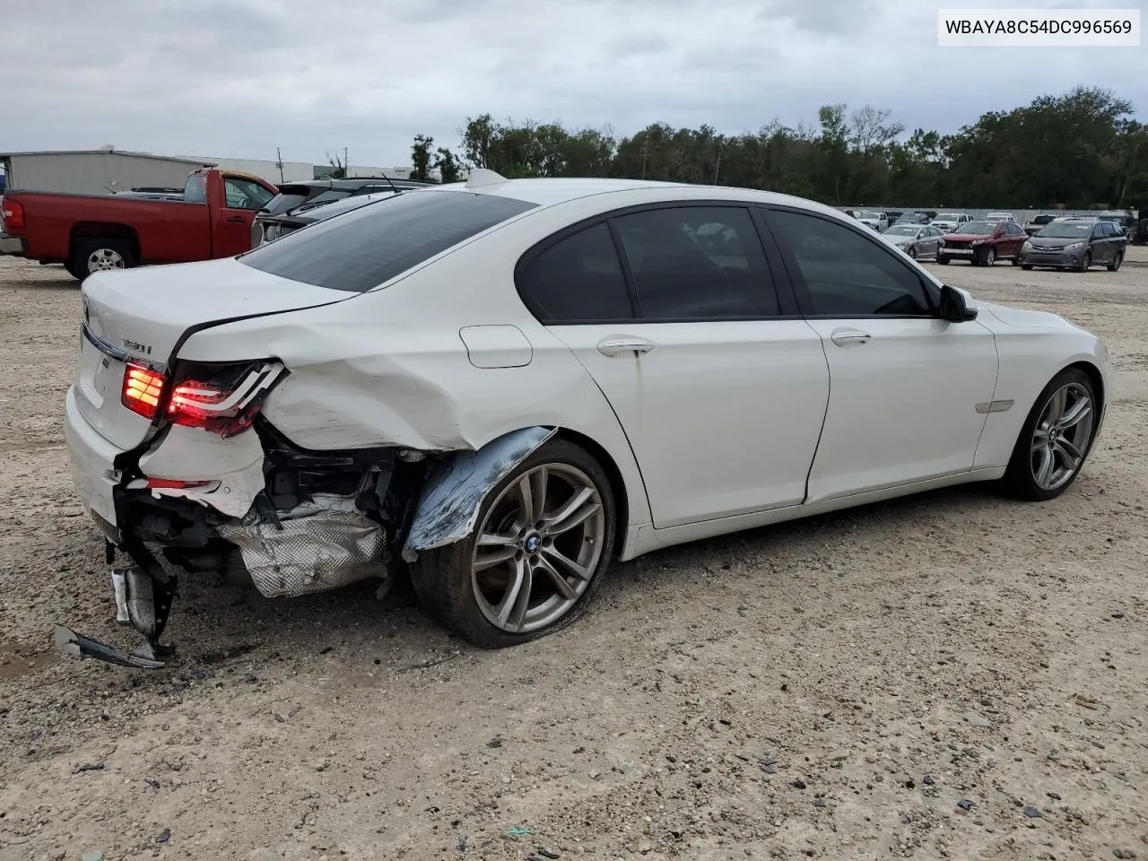 2013 BMW 750 I VIN: WBAYA8C54DC996569 Lot: 74199774