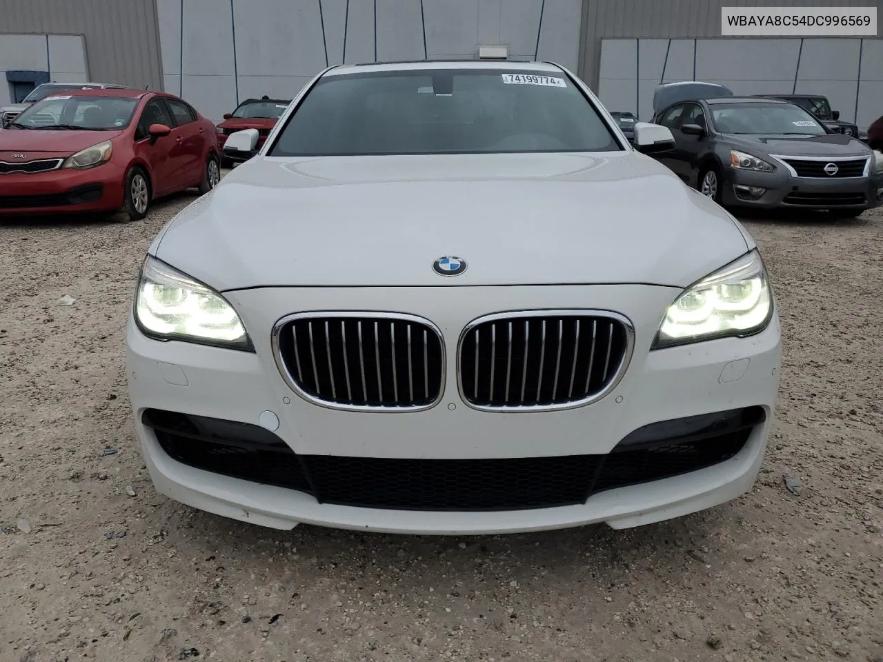 2013 BMW 750 I VIN: WBAYA8C54DC996569 Lot: 74199774