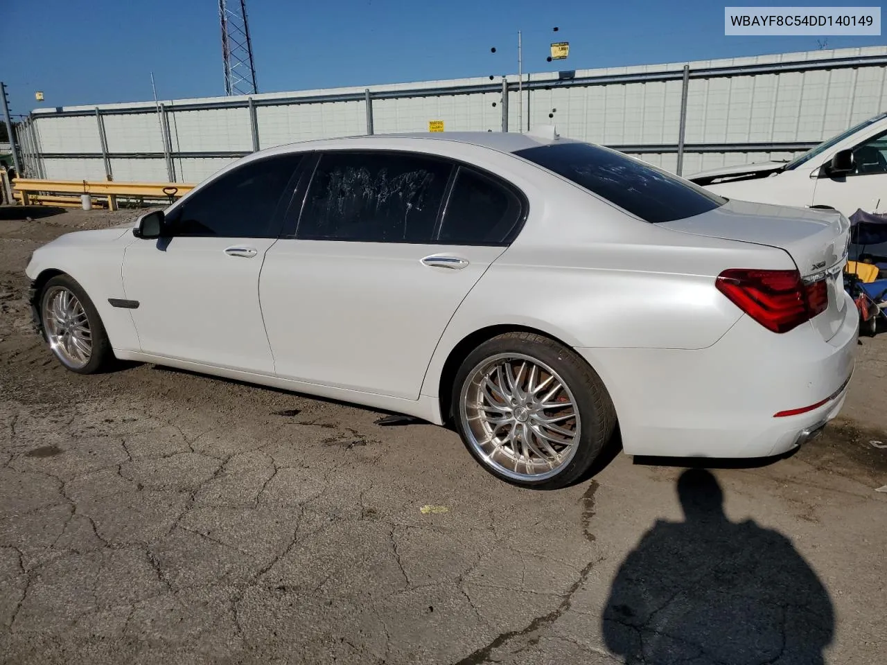 2013 BMW 750 Lxi VIN: WBAYF8C54DD140149 Lot: 74336684