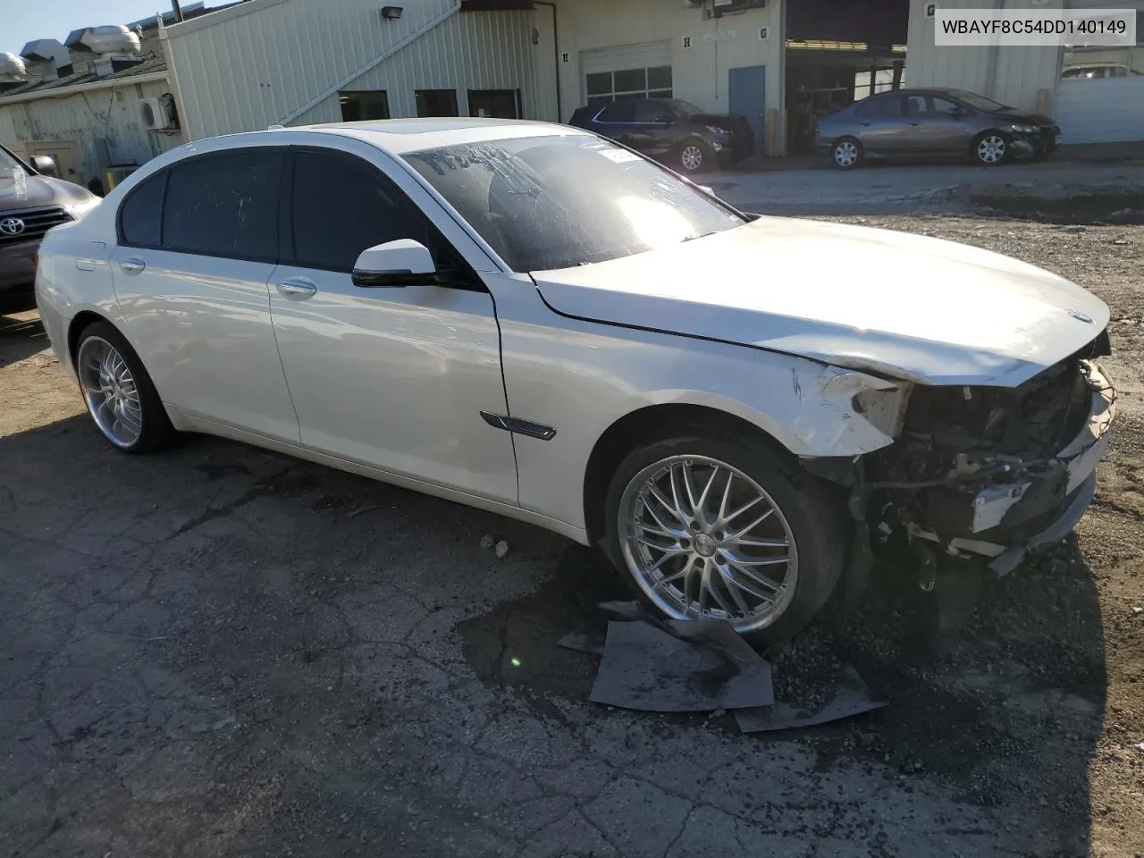 2013 BMW 750 Lxi VIN: WBAYF8C54DD140149 Lot: 74336684