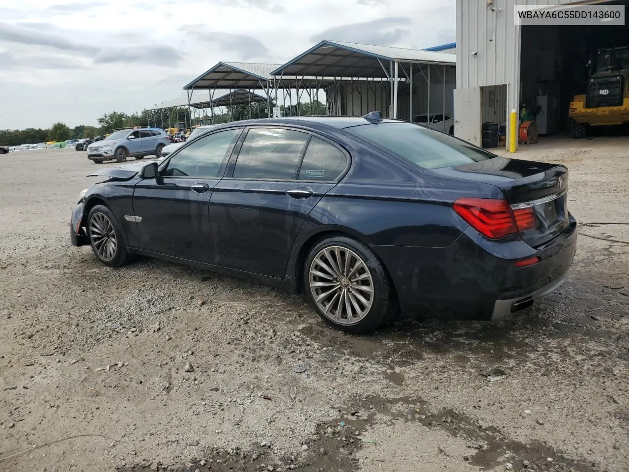 2013 BMW 740 I VIN: WBAYA6C55DD143600 Lot: 74594974