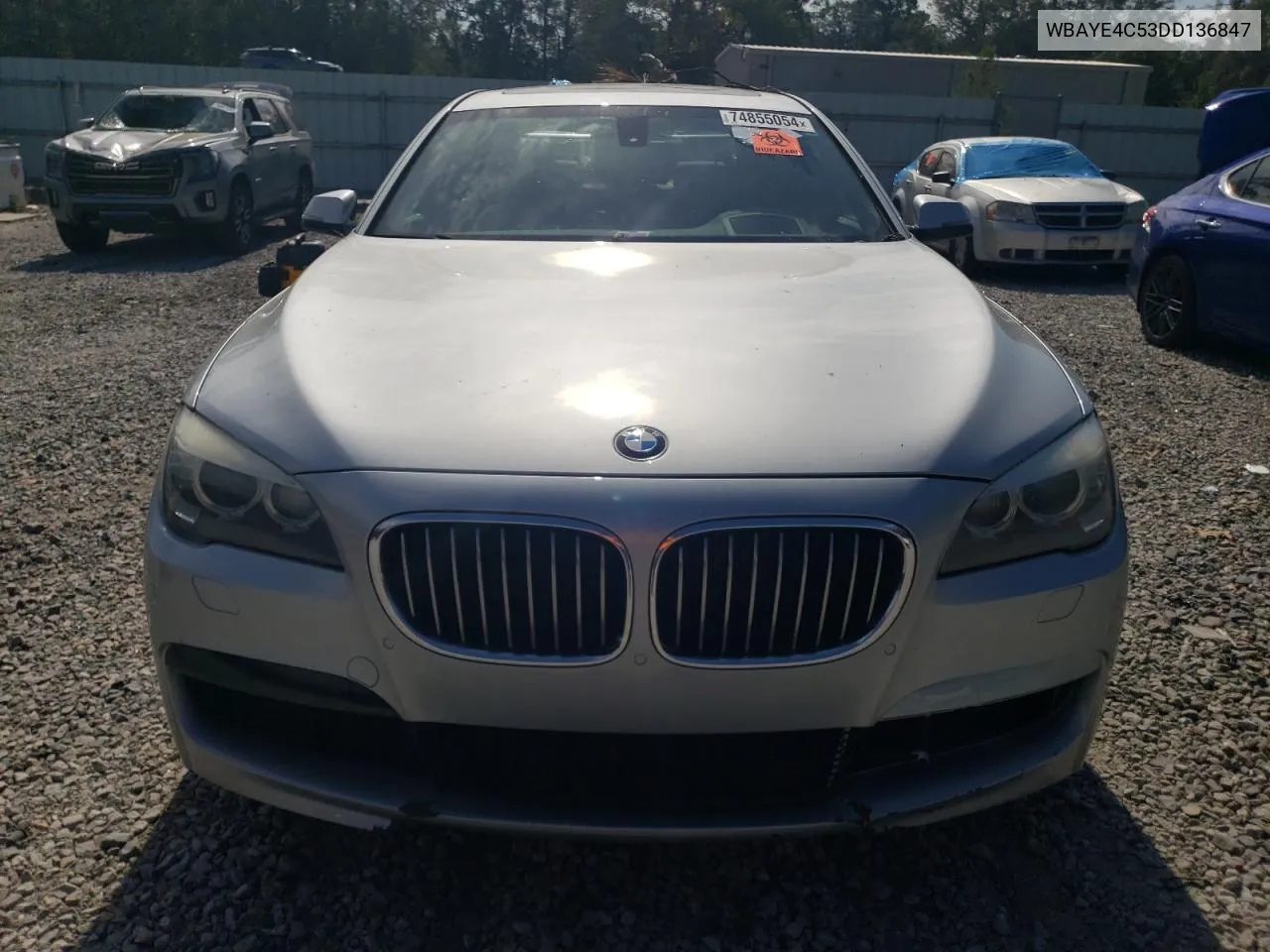 2013 BMW 740 Li VIN: WBAYE4C53DD136847 Lot: 74855054