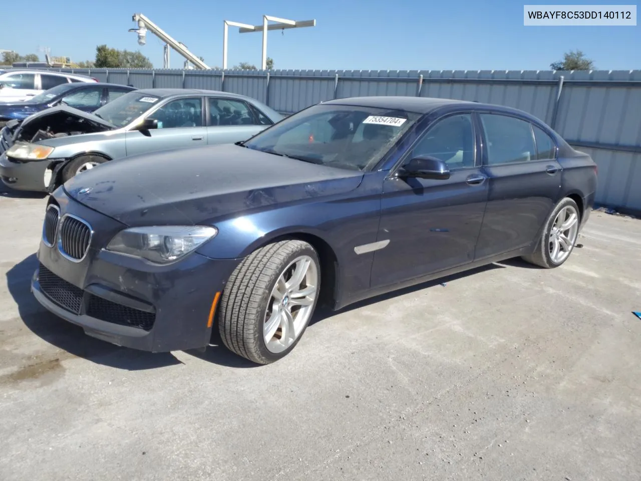 WBAYF8C53DD140112 2013 BMW 750 Lxi