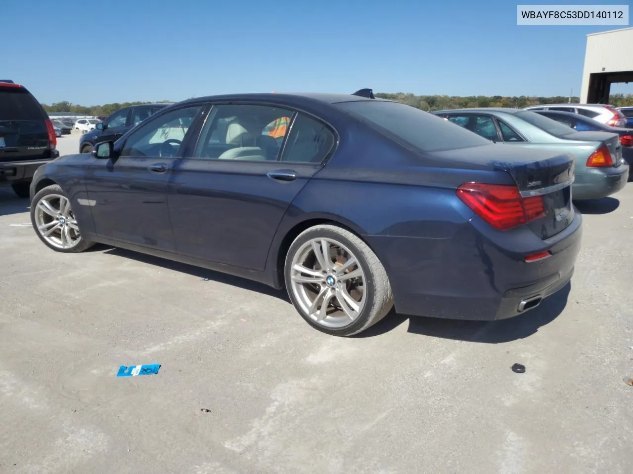 WBAYF8C53DD140112 2013 BMW 750 Lxi