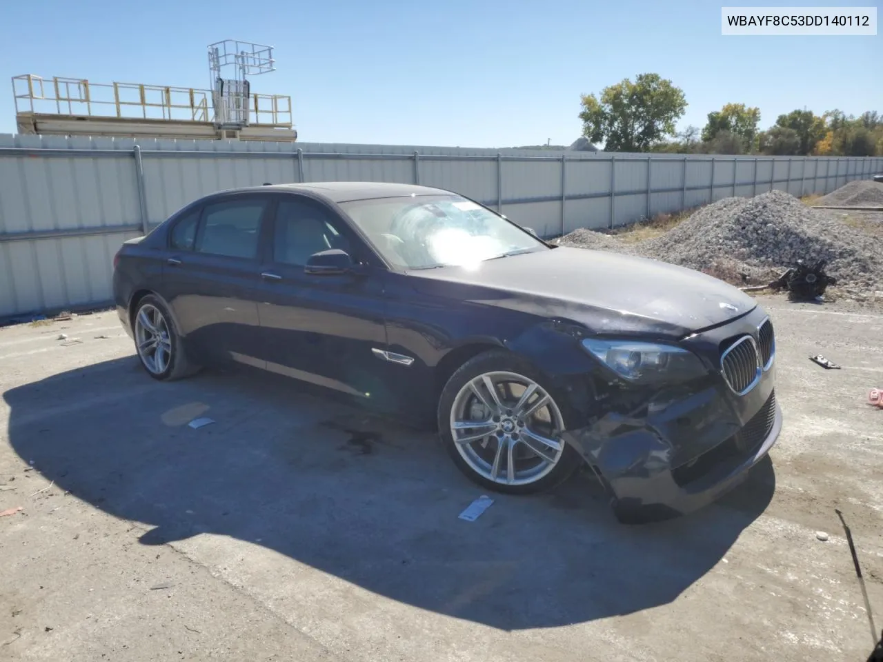 WBAYF8C53DD140112 2013 BMW 750 Lxi