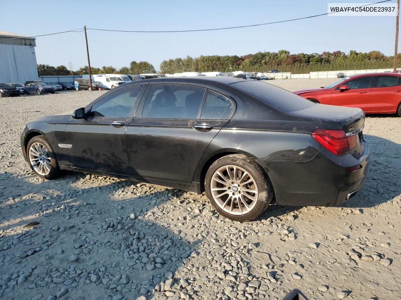 2013 BMW 740 Lxi VIN: WBAYF4C54DDE23937 Lot: 75414414