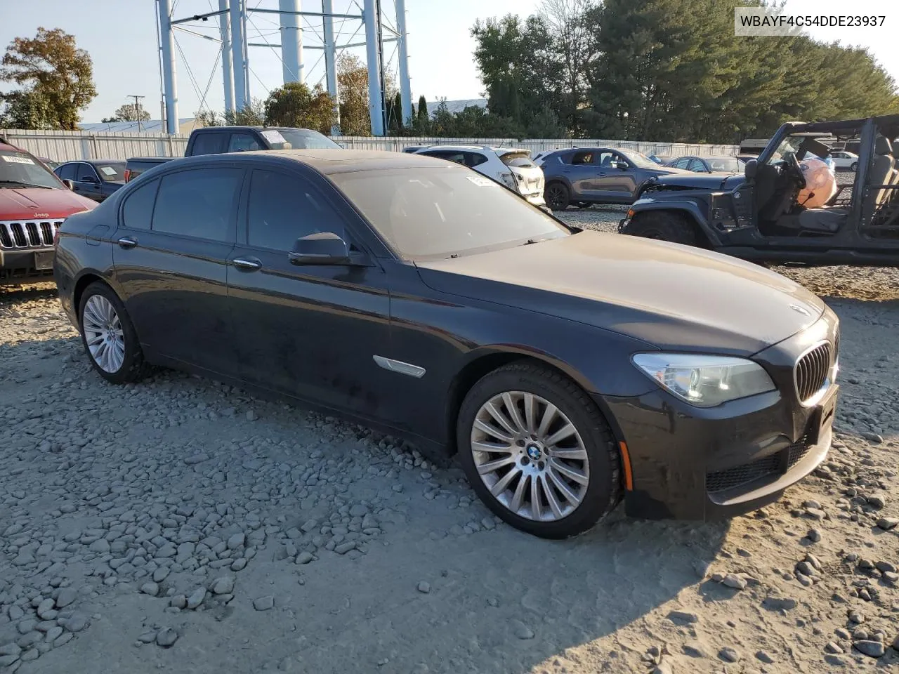 2013 BMW 740 Lxi VIN: WBAYF4C54DDE23937 Lot: 75414414