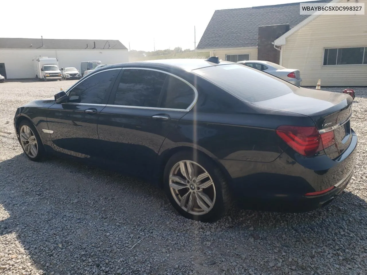 2013 BMW 750 Xi VIN: WBAYB6C5XDC998327 Lot: 75834704