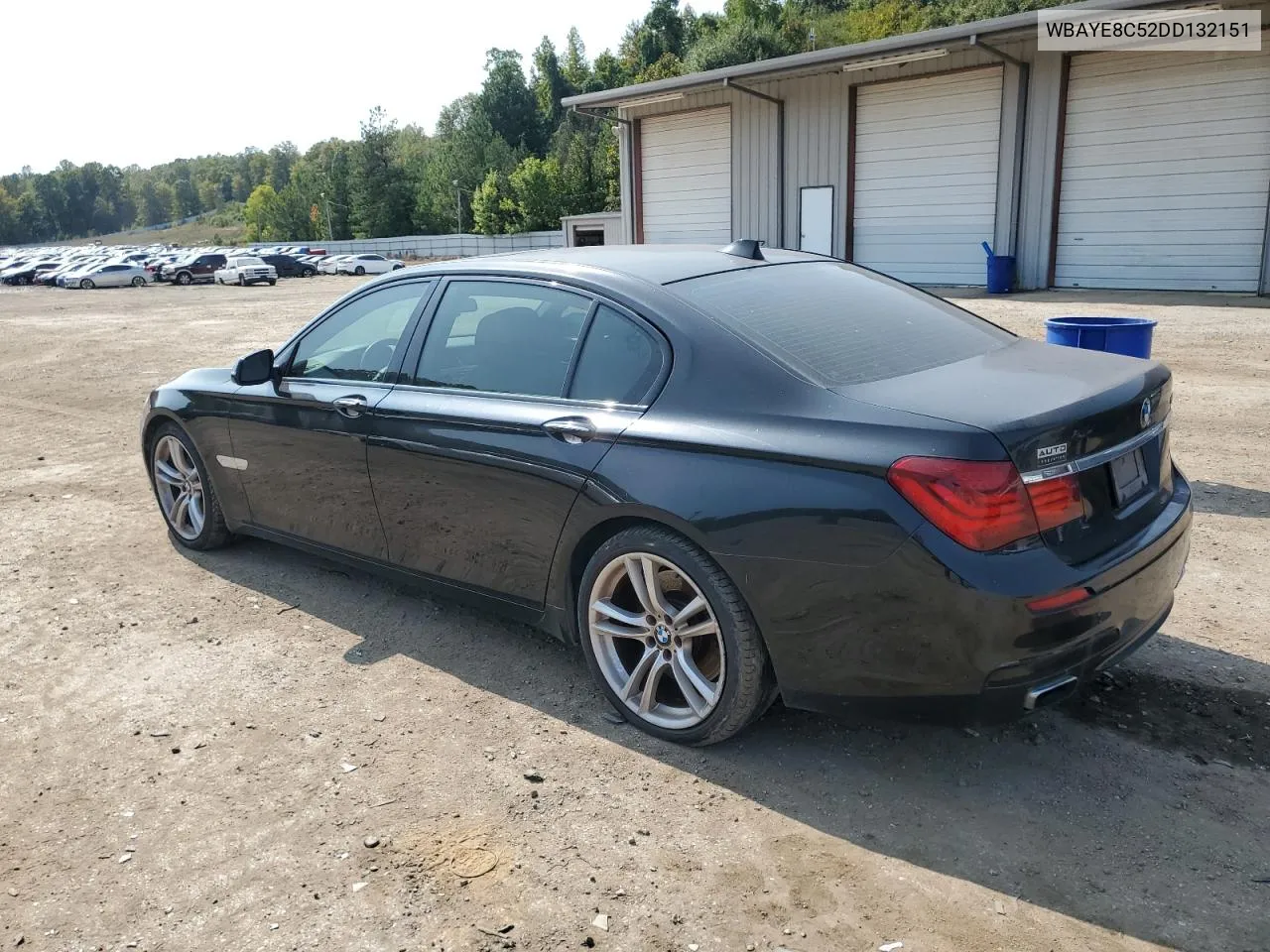 2013 BMW 750 Li VIN: WBAYE8C52DD132151 Lot: 76023294