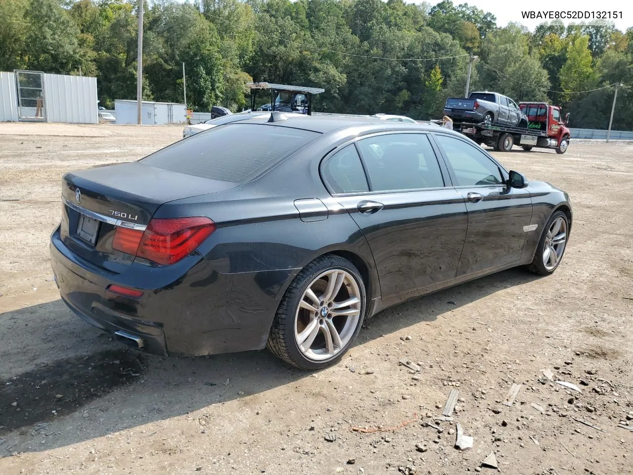 2013 BMW 750 Li VIN: WBAYE8C52DD132151 Lot: 76023294