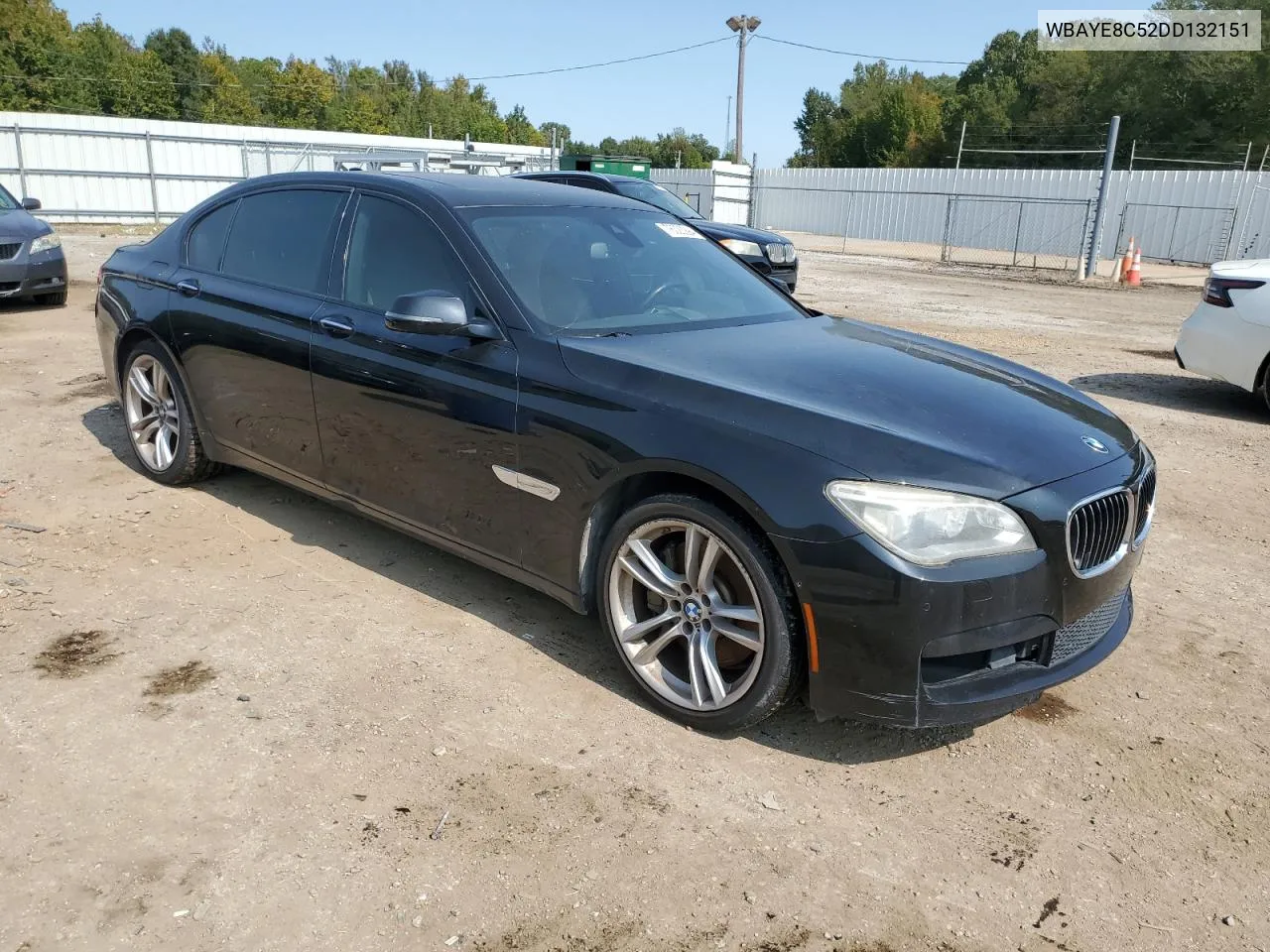 2013 BMW 750 Li VIN: WBAYE8C52DD132151 Lot: 76023294