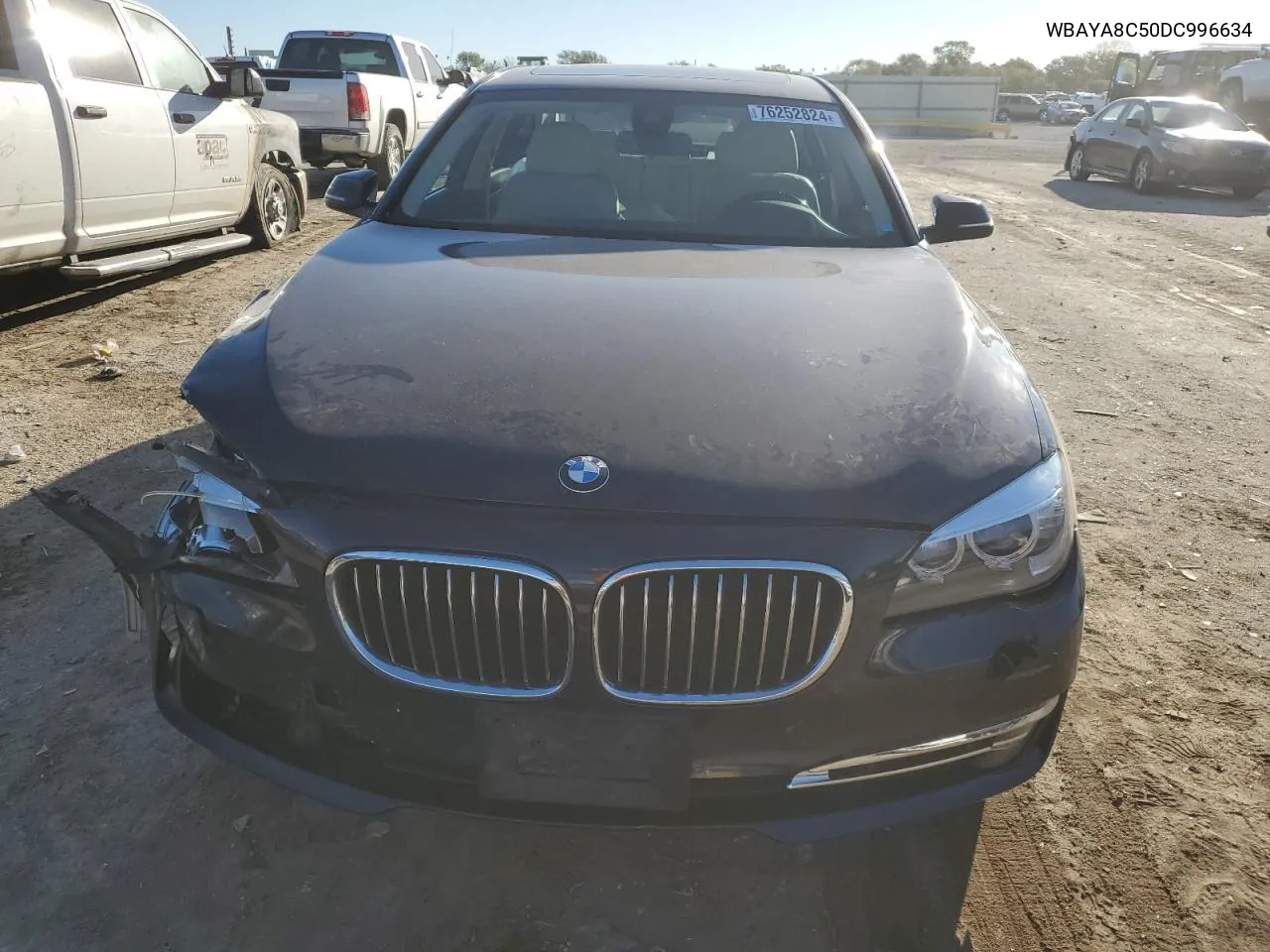 2013 BMW 750 I VIN: WBAYA8C50DC996634 Lot: 76252824