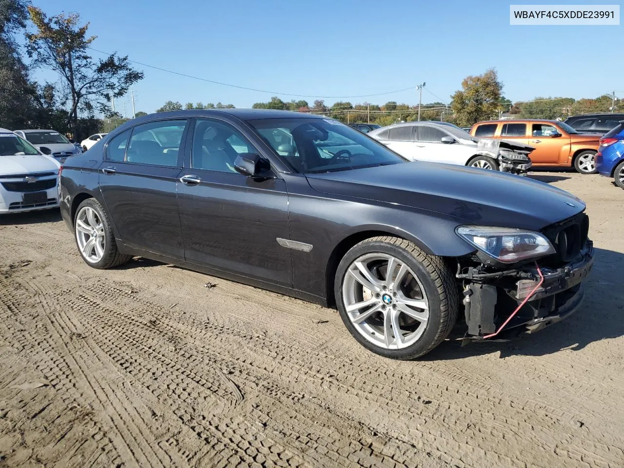 2013 BMW 740 Lxi VIN: WBAYF4C5XDDE23991 Lot: 76542464