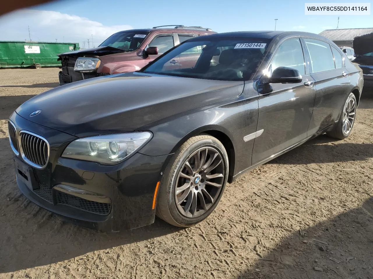 2013 BMW 750 Lxi VIN: WBAYF8C55DD141164 Lot: 77150144