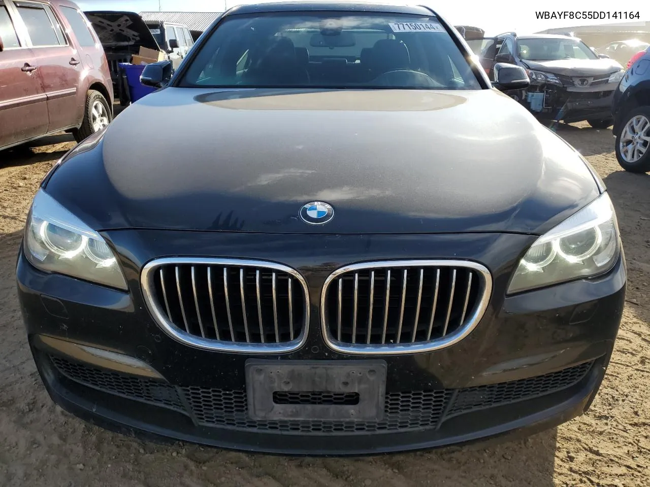 2013 BMW 750 Lxi VIN: WBAYF8C55DD141164 Lot: 77150144