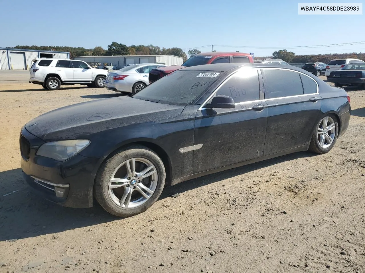 2013 BMW 740 Lxi VIN: WBAYF4C58DDE23939 Lot: 77532104